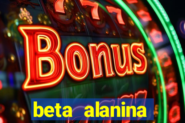 beta alanina aumenta a pressao